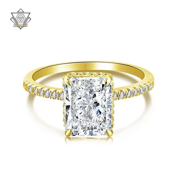 Yellow diamond rings